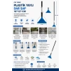 Cey Grup Plastik Yaylı Dar Sap 18*127 cm