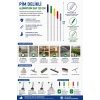 Cey Grup Pim Delikli Alüminyum Sap 130 Cm