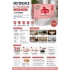 Reference El Yüz Havlusu 2 Katlı 100lü x 24 Paket