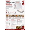 Ilmak Alüminyum Kapak 1500 Gr 100lü