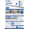 Flora Metal Cam Çekçeği 45 cm