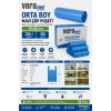 Vera Plast Orta Boy Mavi Çöp Poşeti 55x60 cm 20 li 50 Rulo