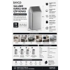 Dayco Sallanır Kapaklı Krom Çöp Kovası 11 L 20x18x39 cm