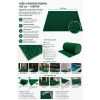 Yeşil Kıvırcık Paspas 100 cm 1 metre