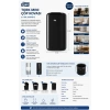 Tork Mini Siyah Çöp Kovası 5 L 564008 19x33 cm