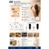 Tork 420662 Lüx Mini Vücut Sıvı Sabunu/Şampuanı 475 ml x 8 Paket