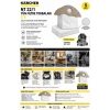 Karcher NT 22/1 Yün Filtre Torbaları 5’li