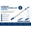 Alüminyum Teleskop Uzatmalı Sap 6 Metre
