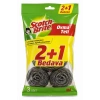 Scotchbrite Paslanmaz Çelik Bulaşık Teli 3lü