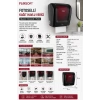 Flosoft Fotoselli Siyah Kağıt Havlu Verici