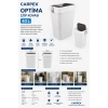 Carpex Optima Beyaz Çöp Kovası 40 L 26x33,5x58 cm