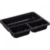 Orego Siyah Mikrodalga Yemek Seti 3 Göz Takım 235x194x50 80li (Niceplast)