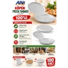 Anı Köpük Pizza Tabağı Light 100lü