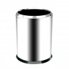 Çemberli Çöp Kovası Krom (304K) 8 Lt