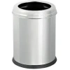 Çemberli Çöp Kovası Krom (430K) 5 Lt