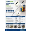 Ceymop Aliminyum Sap Vidalı 130 cm