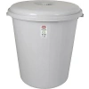 Kapaklı Çöp Kovası Jumbo Boy 90 Lt Gri Planet