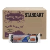 Kazanç Plastik 80x110 Standart Çöp Torbası .Jumbo Siyah 20 Rulo 300 Gr 37 Micron