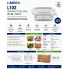 Limera L102 Sızdırmaz Düz Kapak 250 Gr 100lü