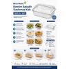 Nice Plast Bombe Kapaklı Sızdırmaz Kab 1500 Gr 50li
