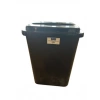Nossa CKK-1177 Siyah Sıfır Atık Kovası XL 51*52 cm  70 Lt