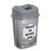 Sıfır Atık Kovası 50 Lt Gri