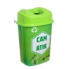 Sıfır Atık Kovası 50 Lt Yeşil