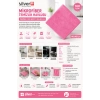 Silver Home Mikrofiber Havlu Temizlik Bezi Pembe 160 Gsm 40x40 cm