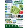 Silver Home Yeşil Cam Bezi 200 Gsm 40x50 cm 5 Adet