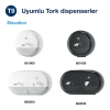 Tork 472193 Mini Tuvalet Kağıdı 12 Rulo x 620 Yaprak