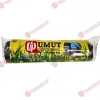 Umut SK006896 Jumbo Boy Siyah Çöp Poşeti 400 gr, 80*110 cm, 10*10 Rulo