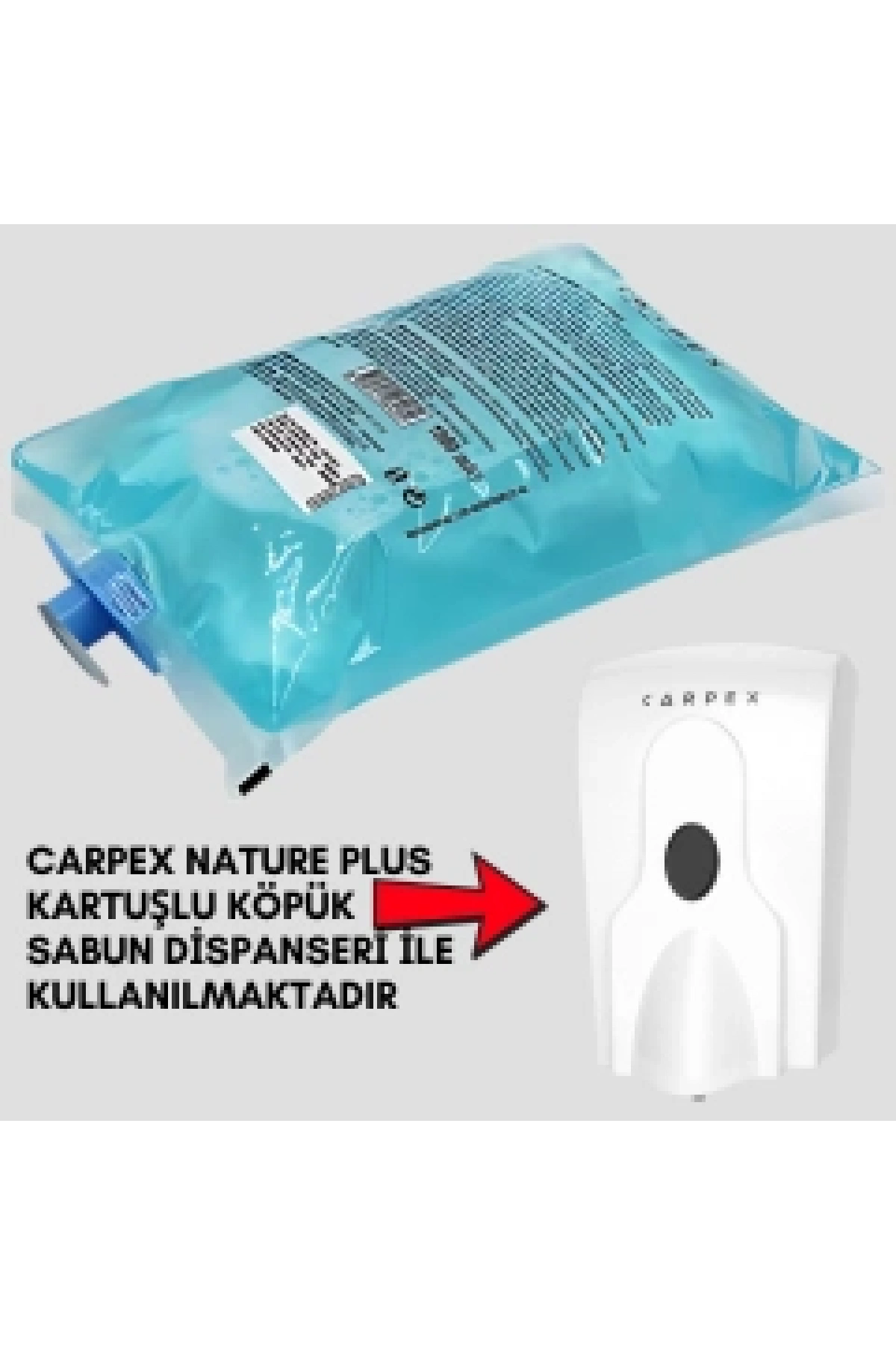 Carpex Manuel Köpük Kartuşu Mavi 1000 Ml