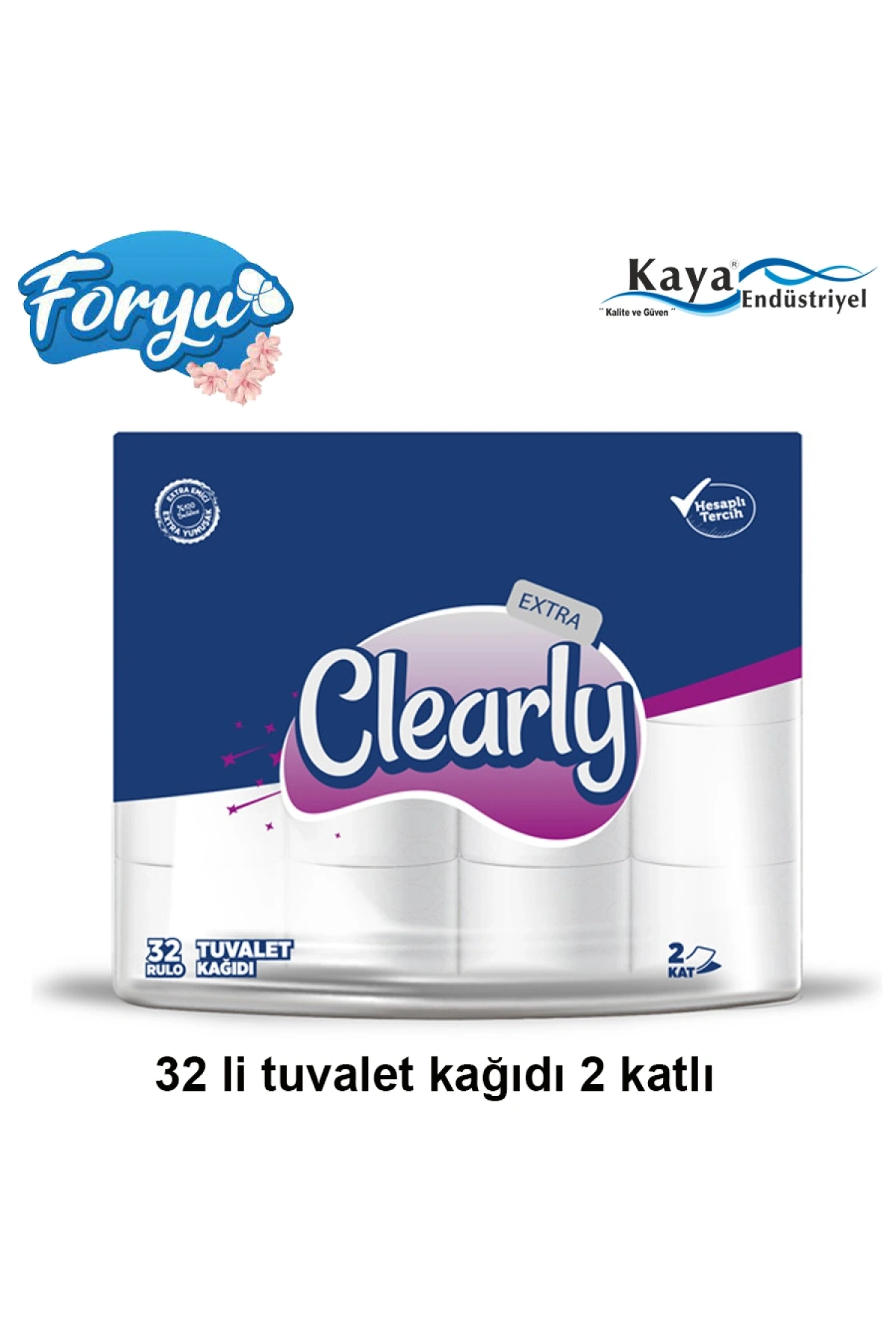 Clearly Extra Tuvalet Kağıdı 32*3