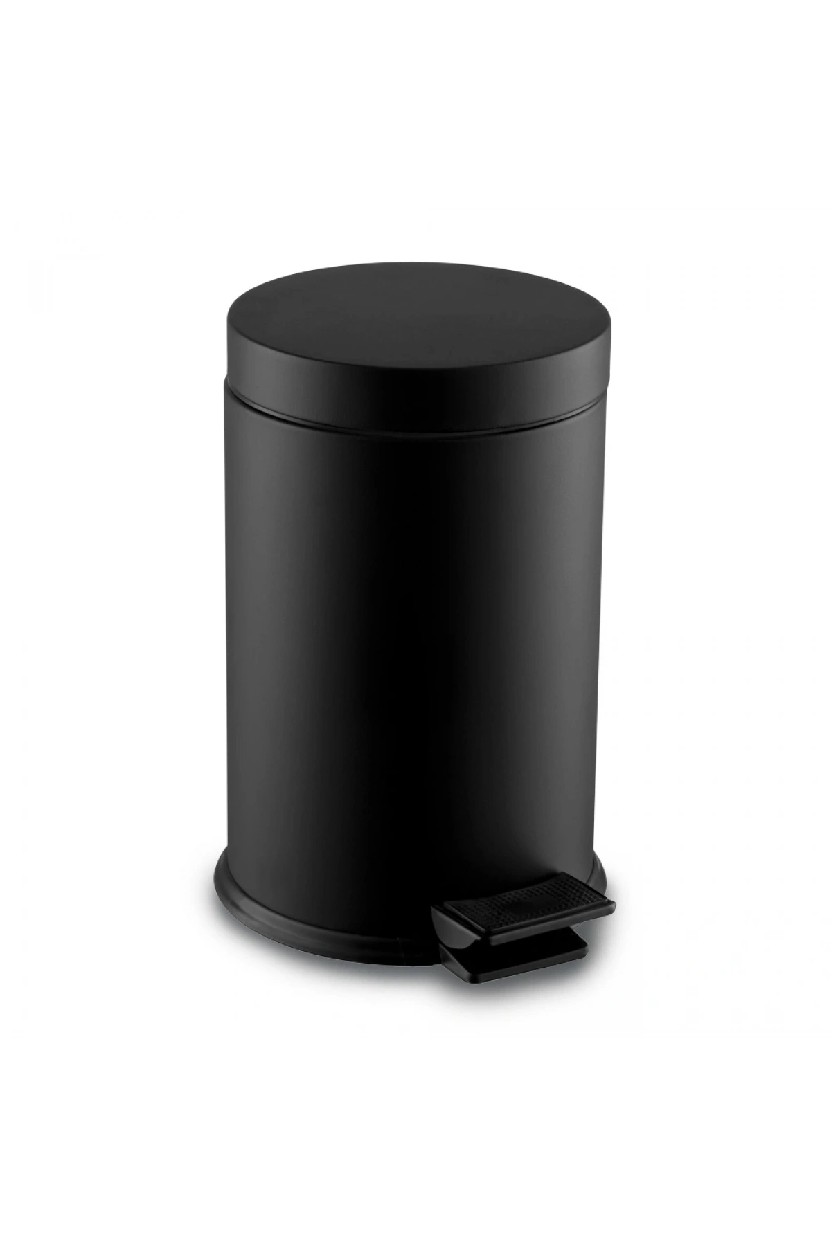Dayco Pedallı Çöp Kovası Metal 5 Lt Siyah