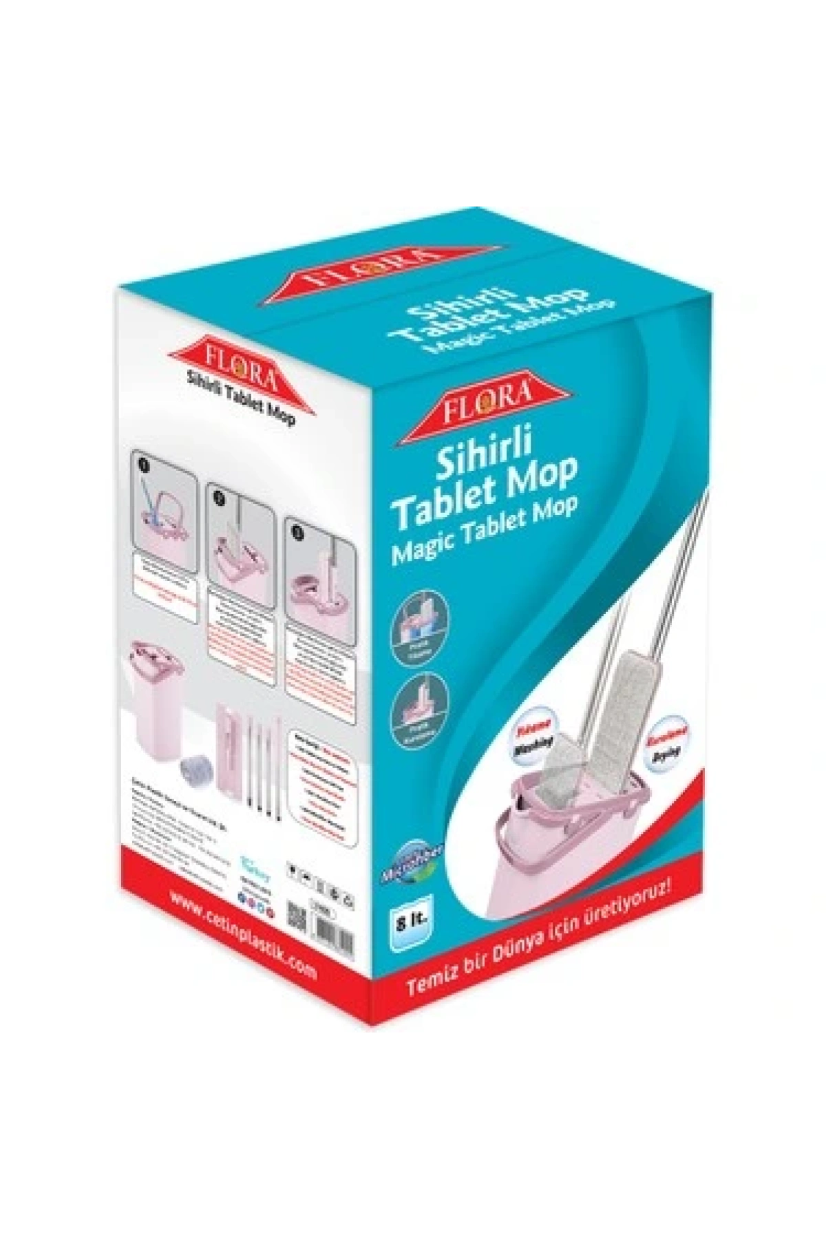 FLORA SİHİRLİ TABLET MOP 2 TEMİZLİK SETİ