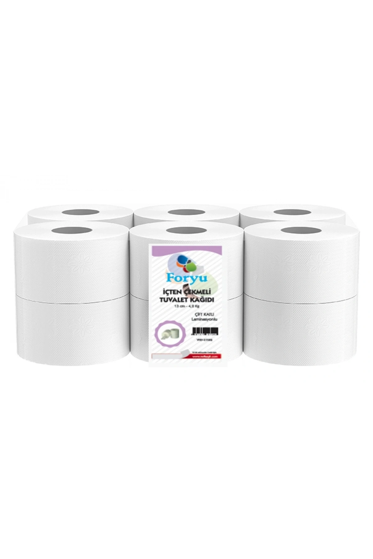 Foryu İçten Çekmeli Tuvalet Kağıdı Mini Eco 4Kg*12