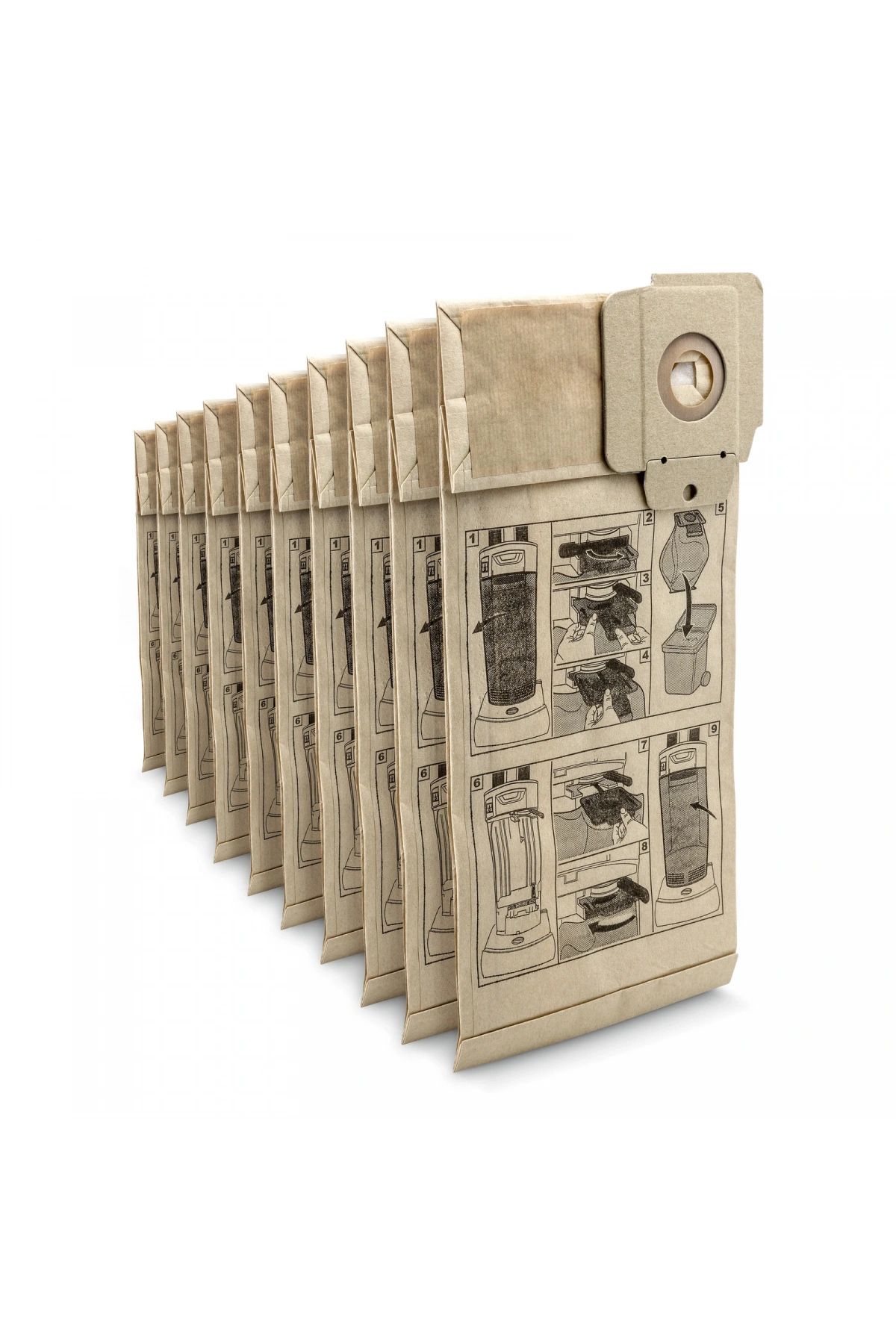 Karcher Toz Torbası Kağıt 10Lu Cv 30/1-38/1-48/2 6.904-294.0