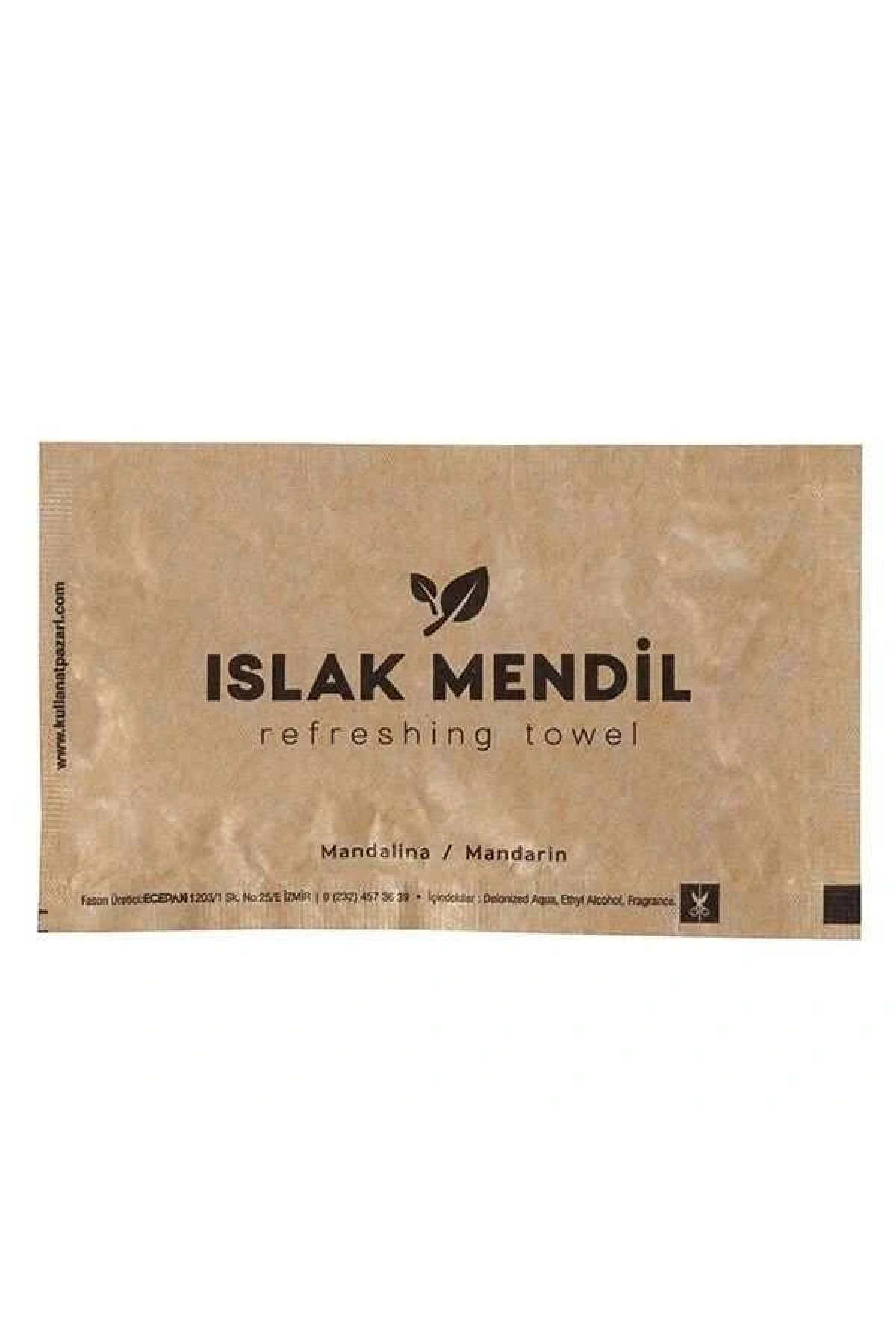 Kraft Islak Mendil 6*10 Ebat 1000Li