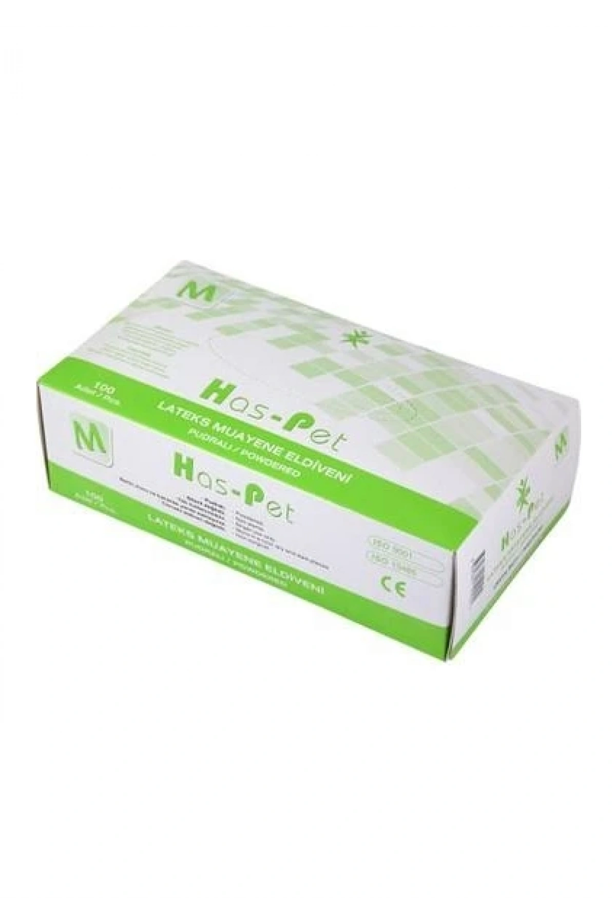 Latex Eldiven Pudralı Medium / Has-Pet