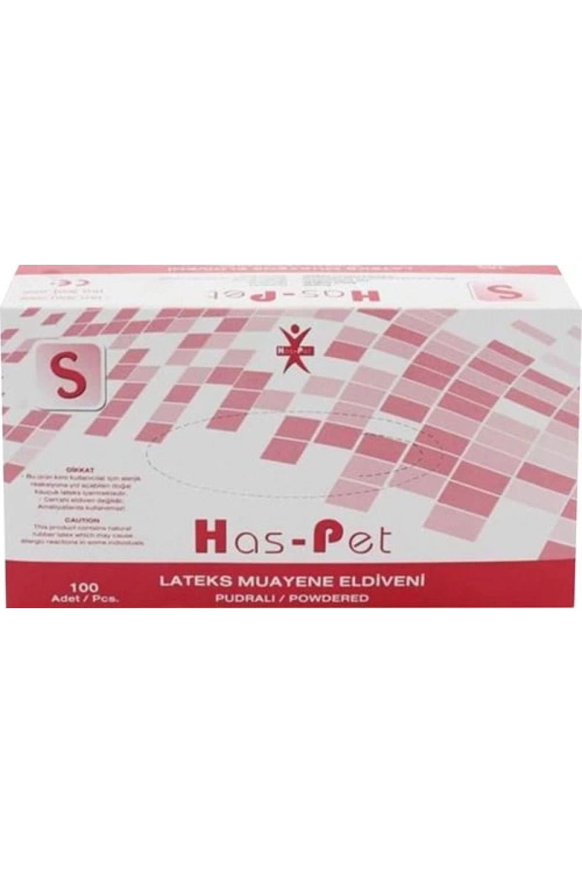 Latex Eldiven Pudralı Small / Has-Pet
