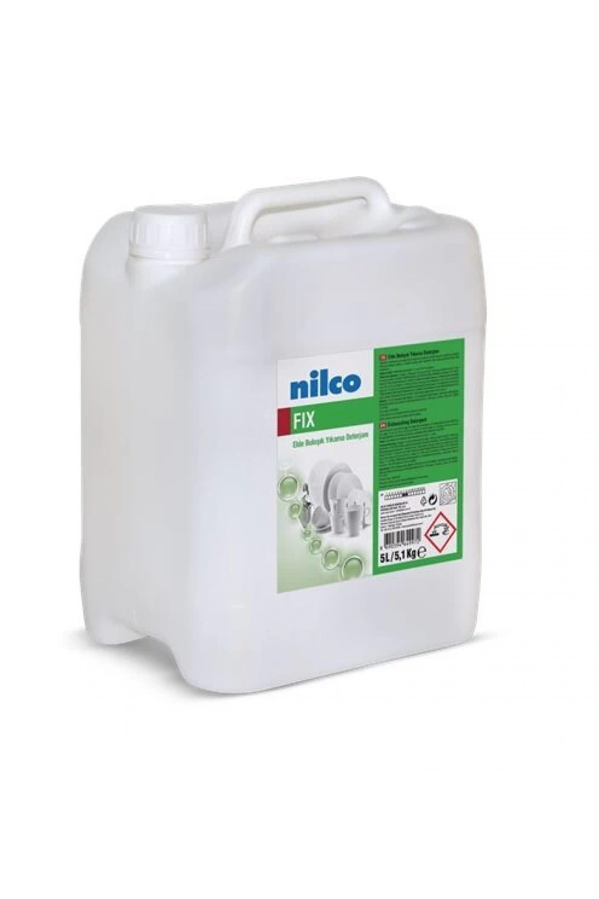 Nilco Fix Elde Bulaşık Deterjanı 5 Lt*4
