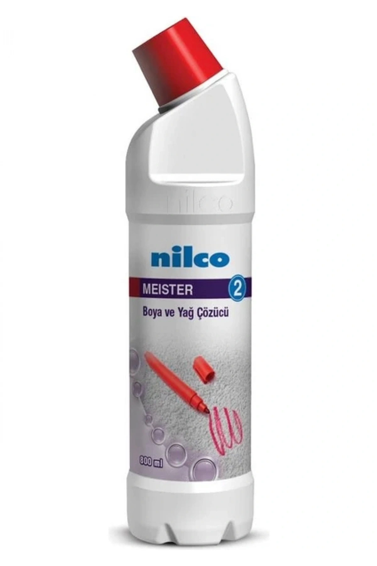 Nilco Meister 2 Boya Ve Yağ Çözücü 800 Ml