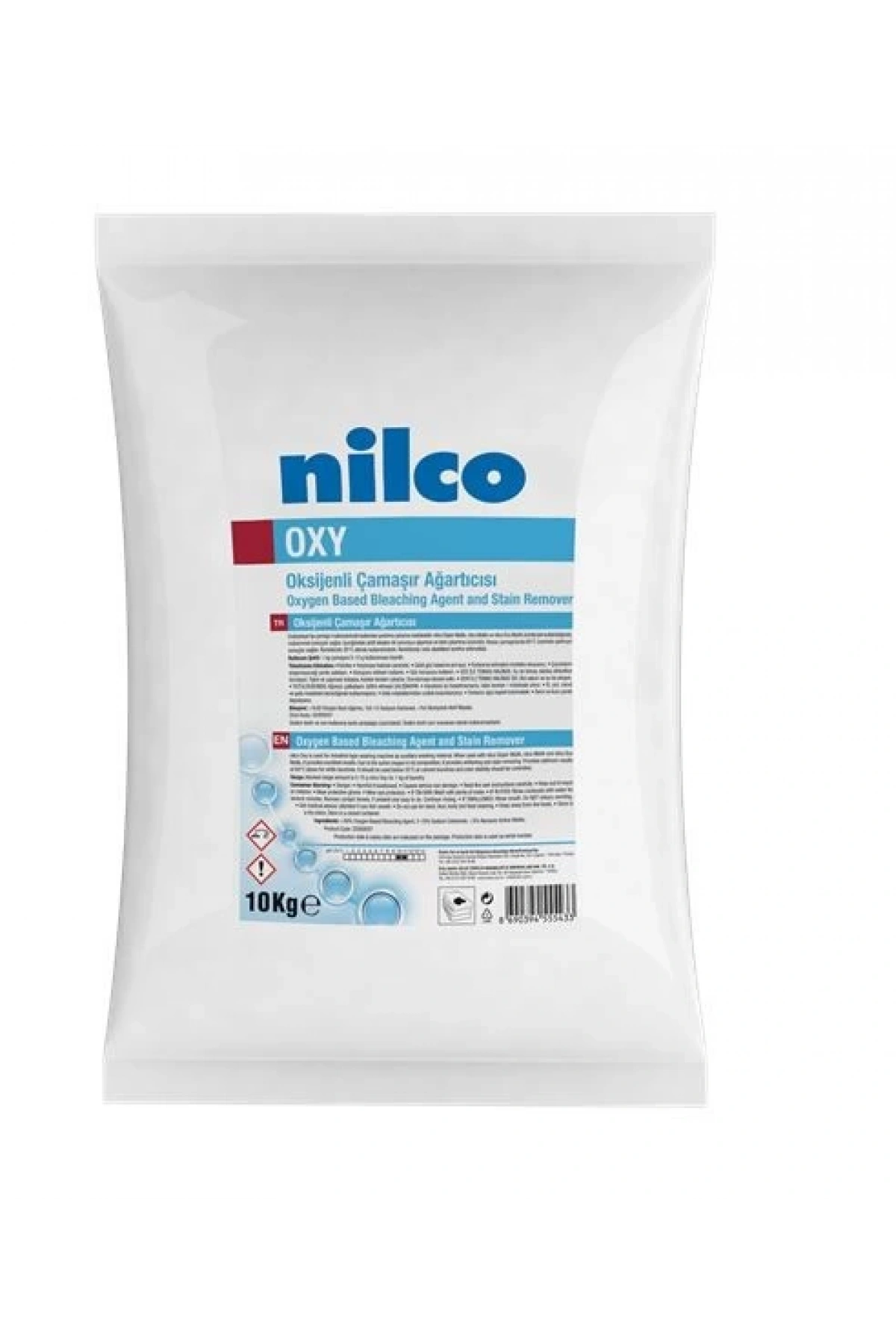 Nilco Oxy Oksijen Bazlı Ağartıcı Ve Leke Çıkarıcı 10 Kg
