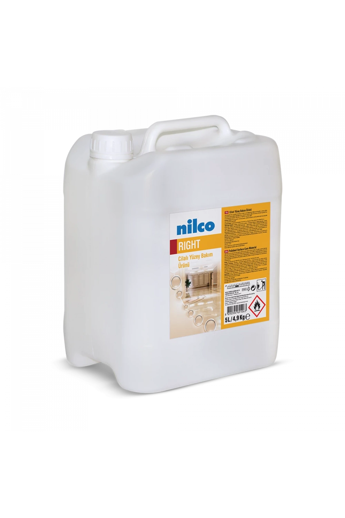 Nilco Right Cilalı Yüzey Bakım Mad 5 Lt