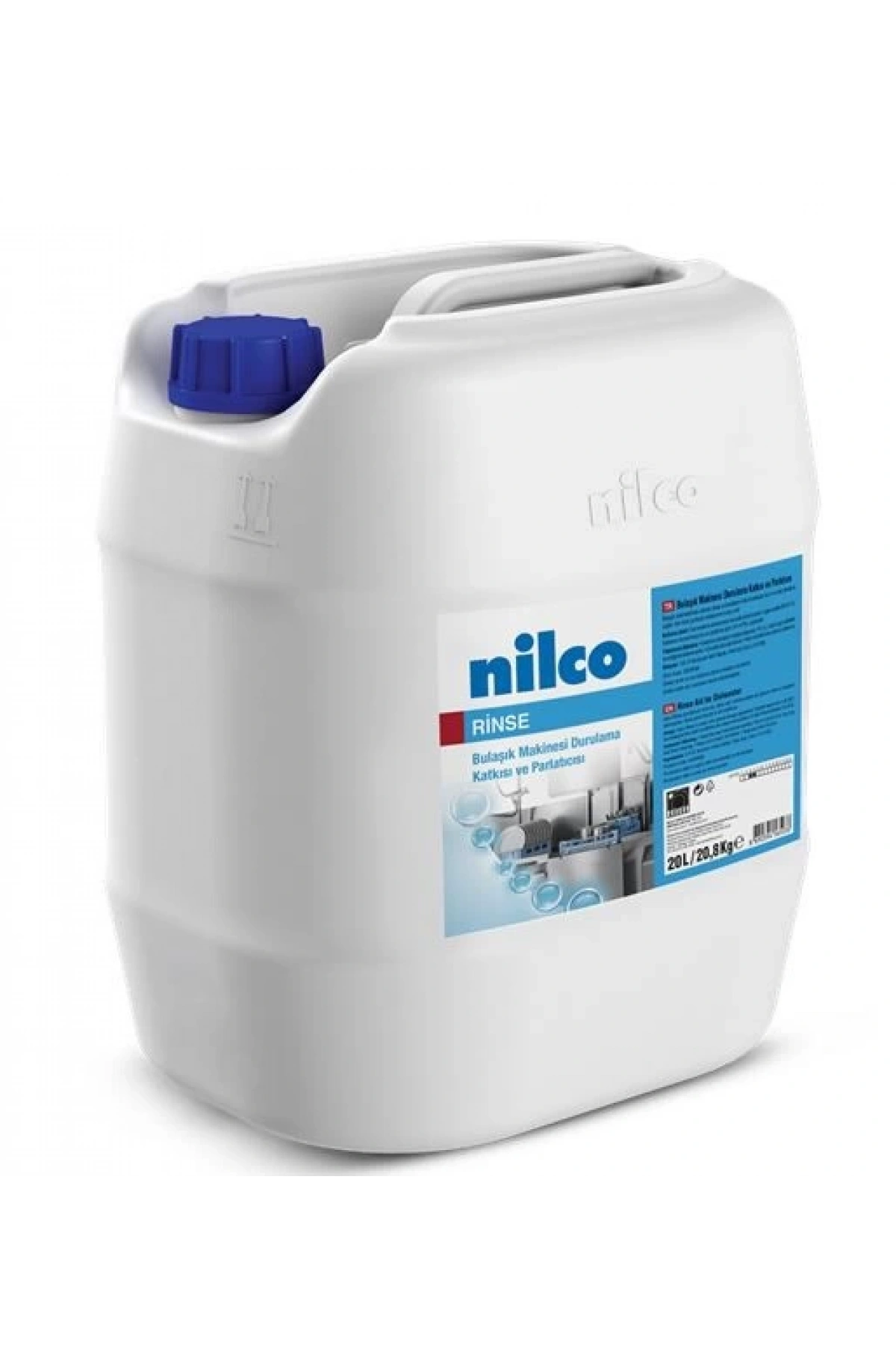 Nilco Rinse Bulaşık Makine Parlatıcı Lt/20,2 Kg