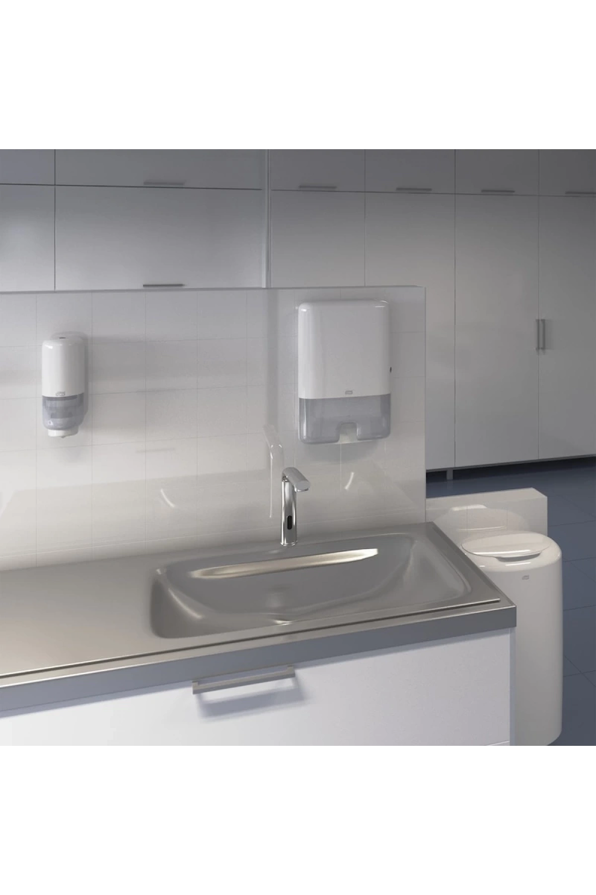 Tork Çöp Kovası Beyaz 50 Lt (563000)