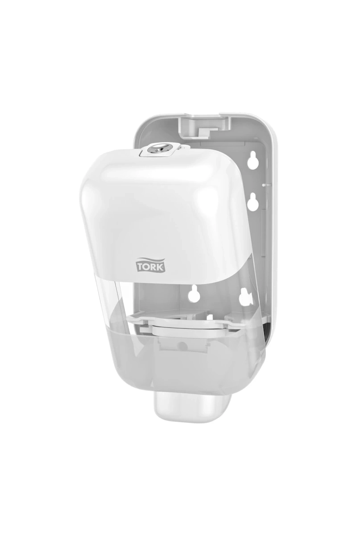 Tork Mini Köpük Ve Sıvı Sabun Dispenseri Beyaz - Dozaj Ayarlı (565200)