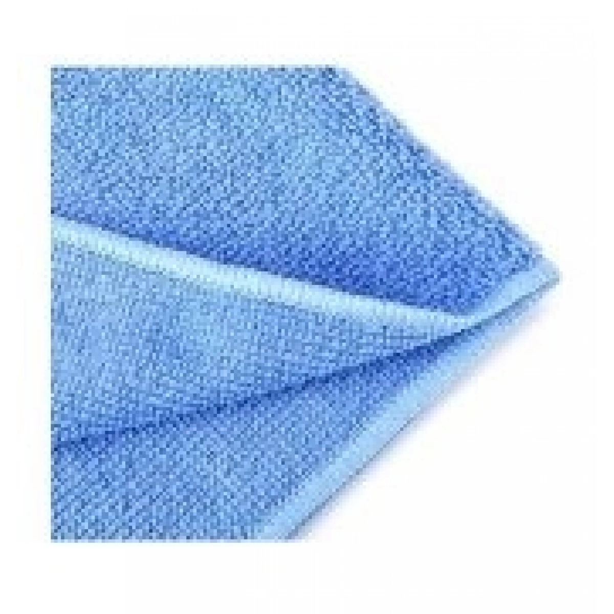 Silver Home Overloklu Mavi Mikrofiber Havlu Temizlik Bezi 40x40 cm