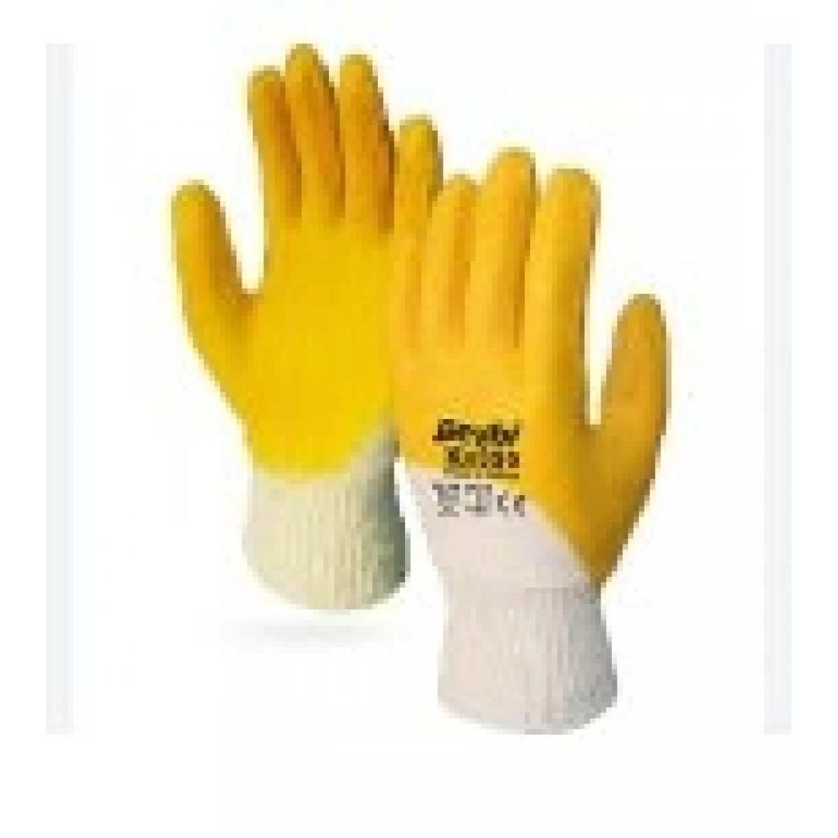 Nitril İşçi Eldiveni Sarı