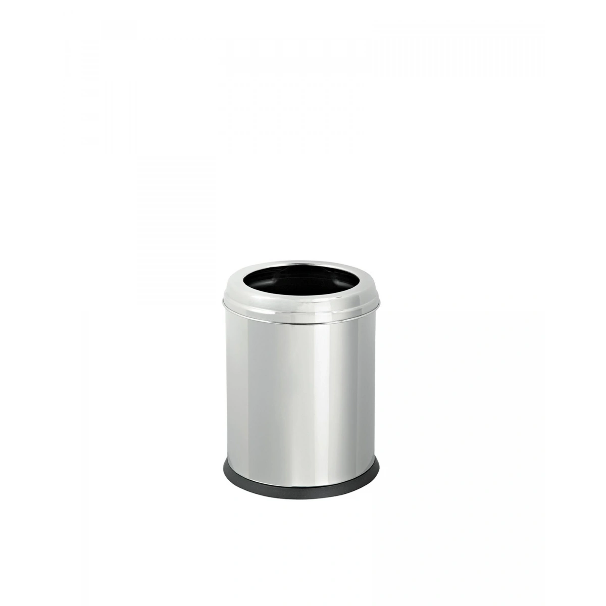 430K Krom Çemberli Çöp Kovası 5 L 17x27 cm